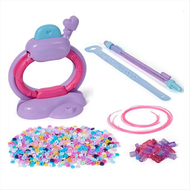 Kit para Hacer Pulseras, Juguete para Niñas, Manualidades de la Amistad, Pulseras, Kit para Hacer Cuerdas, Regalo de Cumpleaños DIY