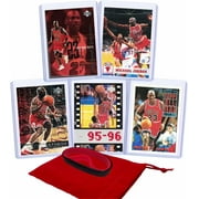 Michael Jordan (5) Assorted Basketball Cards Gift Pack