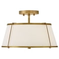 thumbnail image 6 of Hinkley Lighting - Clarke - 24W 2 LED Medium Semi-Flush Mount-9.5 Inches Tall, 6 of 9