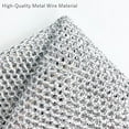 thumbnail image 4 of Pieces Easy Rinse Sink Wire Mesh Knit Cleaning Cloths, 4 of 5