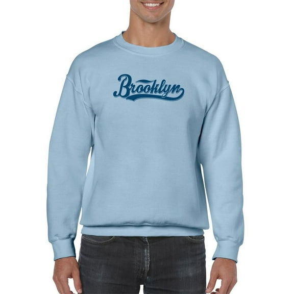 Brooklyn Campus Style Sweatshirt Men -Image by Shutterstock, Male Large