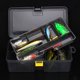 thumbnail image 2 of Caja de pesca de doble capa Estuche para señuelos Cubo de almacenamiento de pesca portátil, 2 of 8