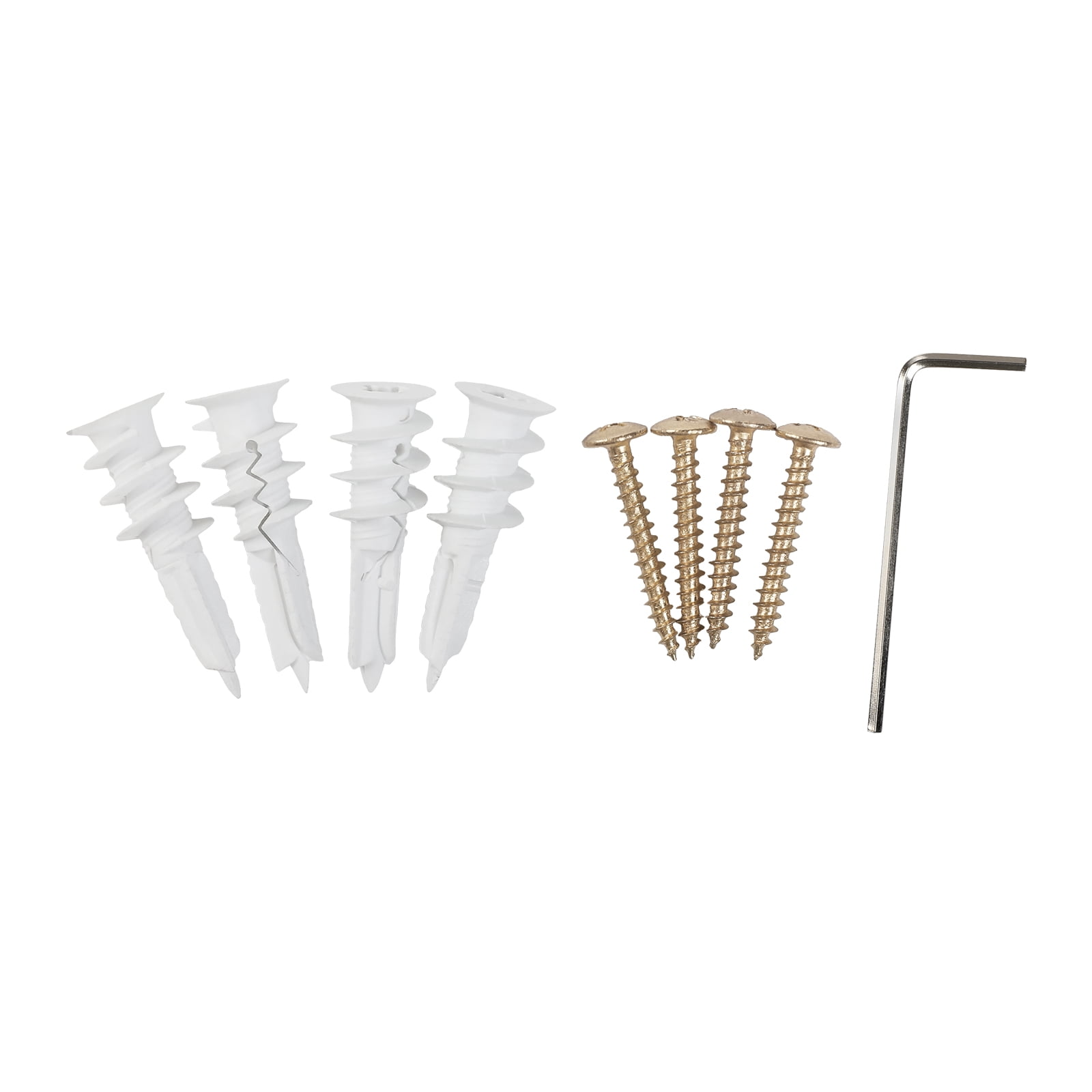 TWOPAGES Vengo Collection Burnished Brass Adjustable Wrap Around Curtain Rod for 28-48 Windows