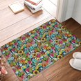 thumbnail image 6 of Bingfone Color Summer Door Mat 16"x24" Front Entrance Non-Slip Low Profile Washable for Entryway, 6 of 7