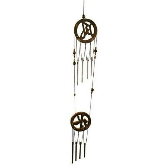 Aluminum Bronze Feng Shui Wind Chime WIN065
