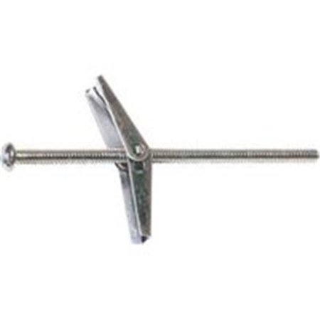

1/8 x 3 Zinc Plated Steel Slotted Round Head Toggle Bolts