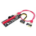 thumbnail image 3 of PCI-E Riser Board 1X to 16X Extender 6-pin Adapter Card PCI-E GPU Extender Board Computer Accessory, 3 of 9