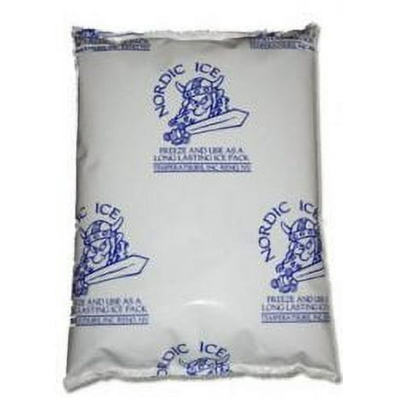 Nordic Ice NOR1031 Reusable Long-Lasting Gel Ice Pack, 16 oz. (Pack of 36)