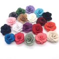 thumbnail image 2 of facefd 20 Pieces Silk Rose Flower Head Bud DIY Craft Wedding Decor Beige, 2 of 5