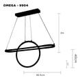 thumbnail image 3 of Lámpara Candil Modelo OMEGA Luxica Lighting Tipo Colgante, 3 of 7