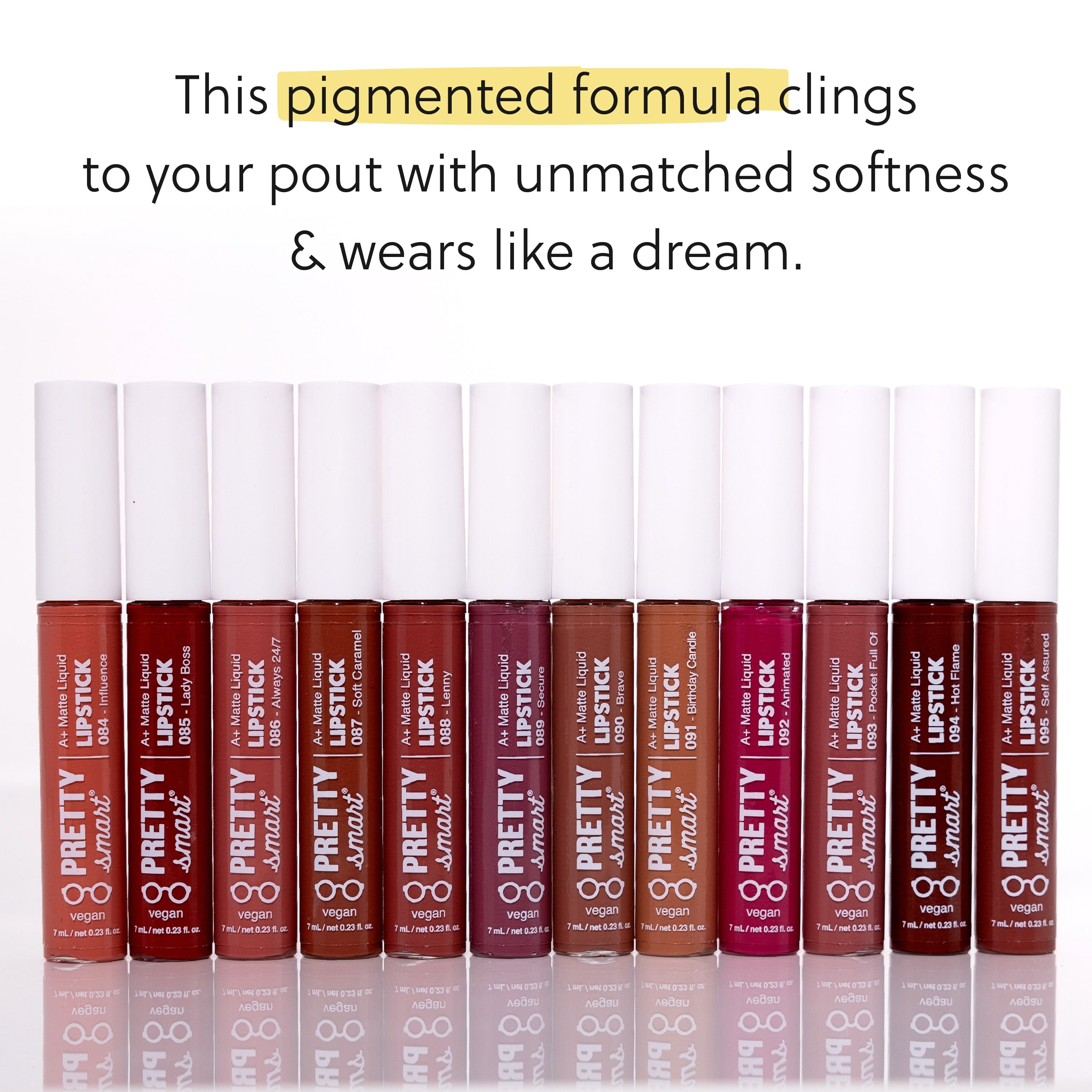 Pretty Smart A+ Matte Liquid Lipstick, Soft Caramel, 0.23 fl. oz.