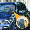 thumbnail image 3 of Yayeee Car Windshield Sun Shade Universal Fit Front Visor Protector, Abstract Mountain, 3 of 8