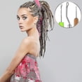 thumbnail image 2 of 9 Pieces Bent Latch Hook Crochet Needle Set Latch Hook Dreadlocks Tool, 2 of 5