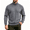 Dark Gray, variant on Mens Turtleneck Sweatshirt Warm Regular Fit Casual Long Sleeve Fall Winter Pullover Tops Light Blue 3XL