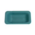 thumbnail image 1 of Colander Adjustable Fruits Vegetable Draining Basket Dishes Chopsticks Large Capacity Collapsible Plastic Drainer Tool Drying Home Strainer Green, 1 of 7
