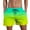 Green, variant on Men's Swim Trunks Quick Dry with Pocket Adjustable Waist Board Shorts(Green,6X-Large)