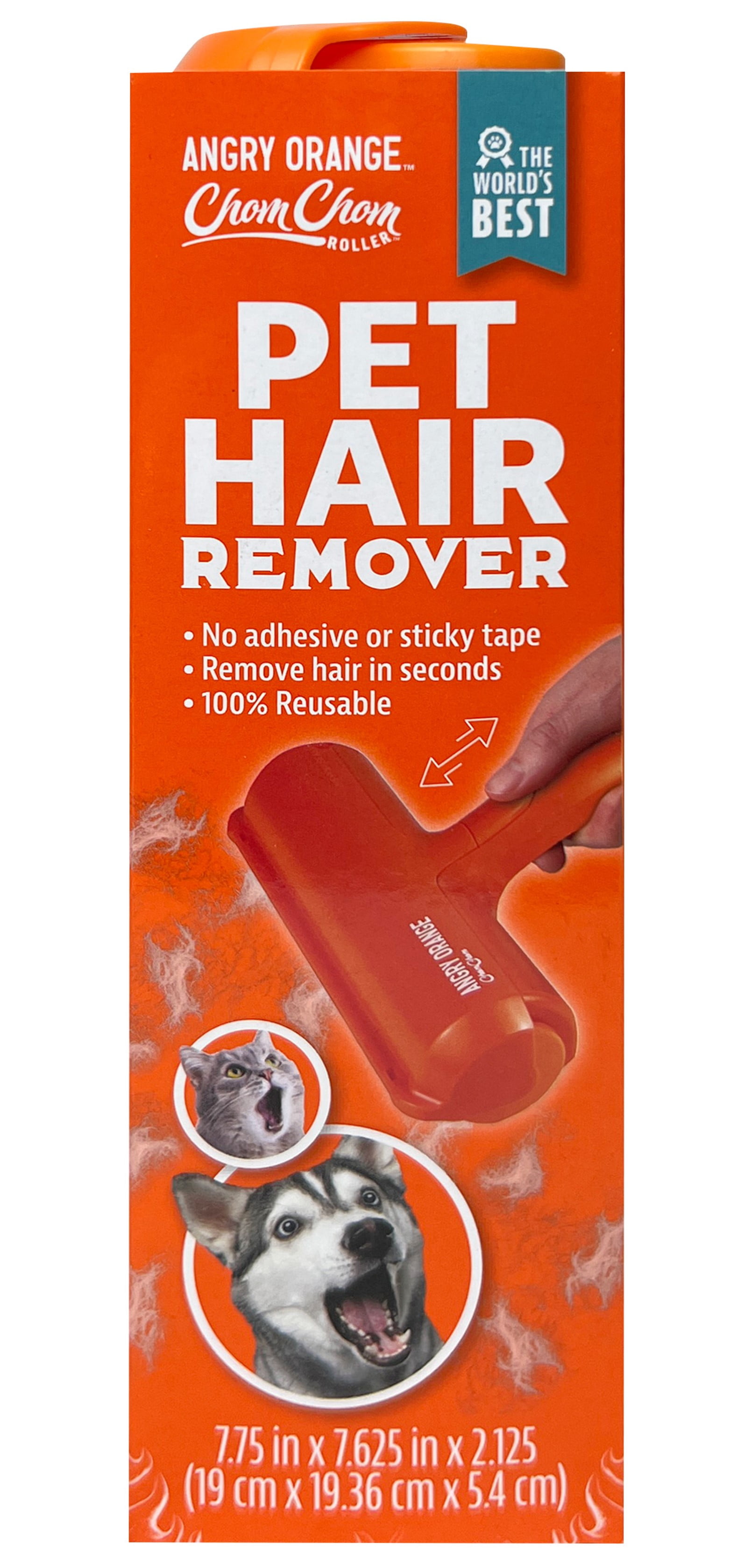 Magic Pet Hair Block Brush – Tierhaare Wegwischen Von Sofa, Kleidung & Auto (wiederverwendbar)