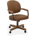 thumbnail image 2 of Douglas Caster Solid Wood Dining Chairs In Chestnut and Texture Bronze Finish, 2 of 2