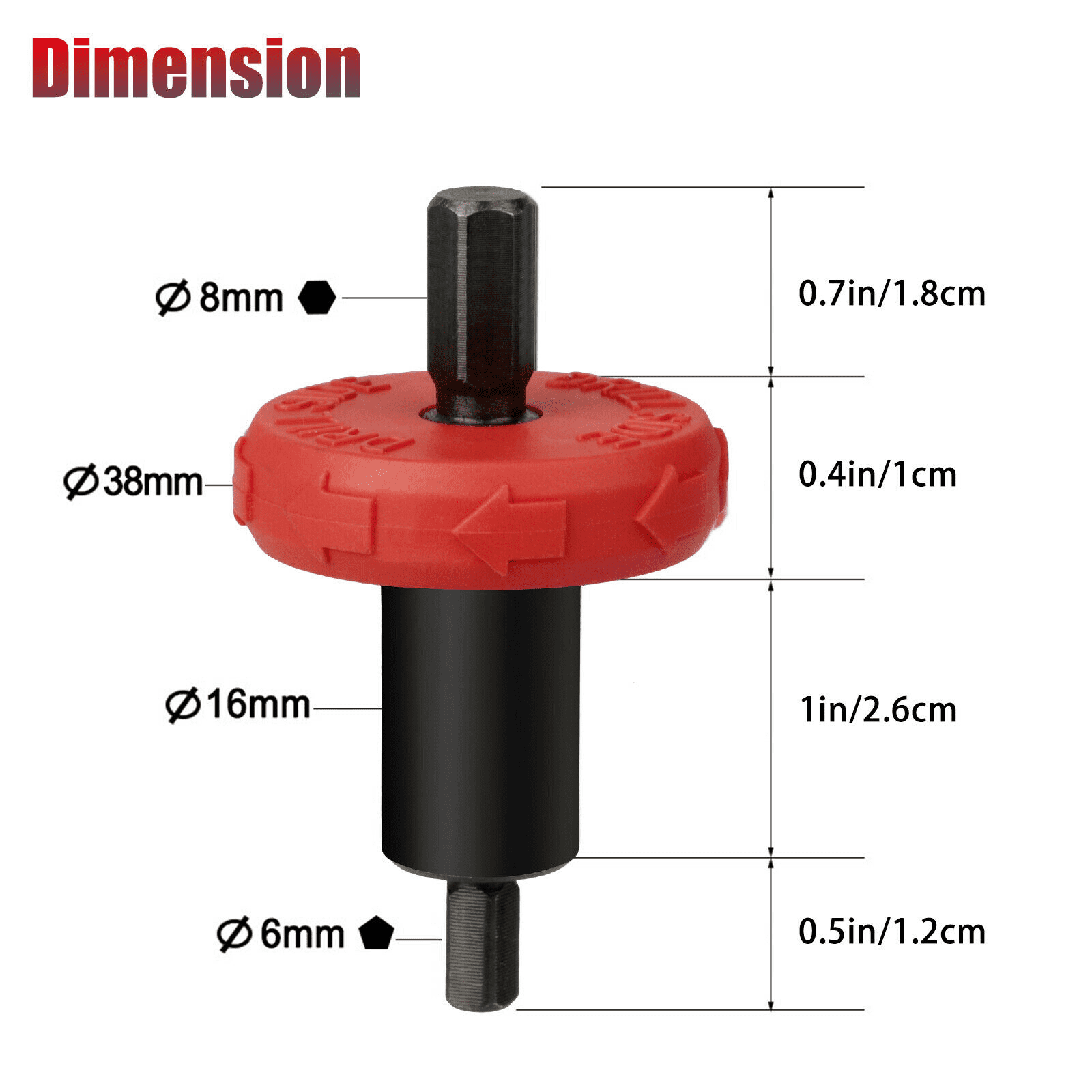 Crazyview Jump Start Electric Engine Easy Starter Drill Bit Adapter For Troy-Bilt Trimmers