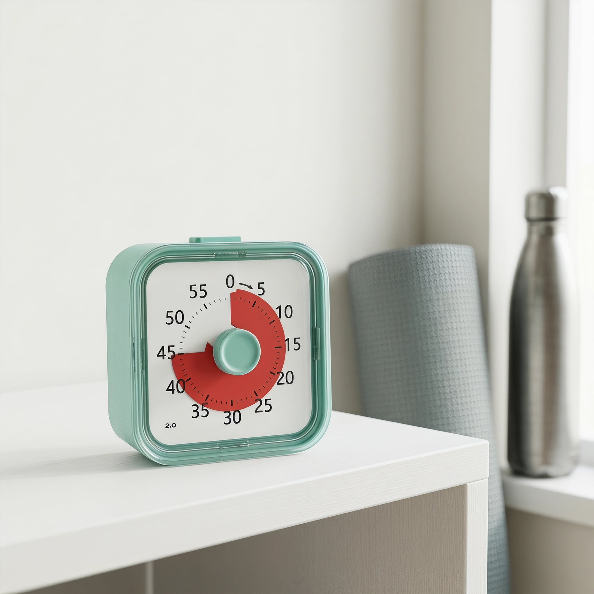 Unique Bargains 60 Minute Kitchen Digital Visual Timer for Studying Blue-A