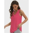 thumbnail image 3 of Women's Summer Sleeveless Blouse Casual Tank Flowy Tops for Women, 3 of 6