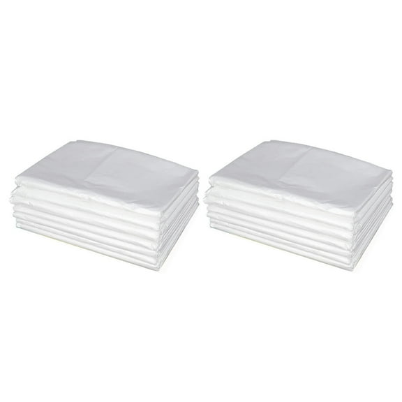 WRITWAA 100Pcs Disposable Transparent Guinea Pig Cage Liners PE Film Pet Cage Bottom Easy to Use