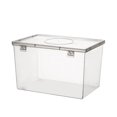 thumbnail image 3 of EIGTHTAIL Clear Cake Carrier Clearance Round Cupcake Stand boxes Cake & Cupcake Storage Container White Cupcake Holder Airtight & Odorless Snacks Bento Lunch Freezer-Friendly Kids Birthda, 3 of 7