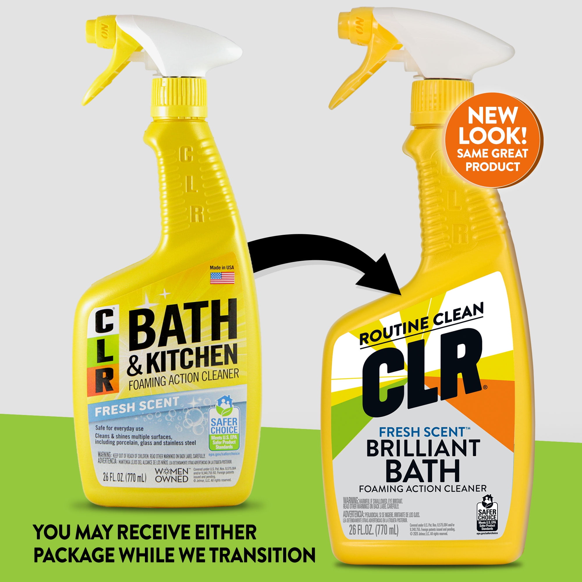 Clr kitchen and bath cleaner outlet