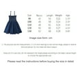 thumbnail image 3 of Huowey Kids Girls Summer Sling Denim Dress Baby Ruffled Princess Dresses Kids Fashionable Dailywear, 1-2 Years, 3 of 8