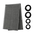 thumbnail image 1 of Sillón de tela, repuesto de silla de tela, accesorios para sillas, tela para sofá de playa gris, 1 of 9