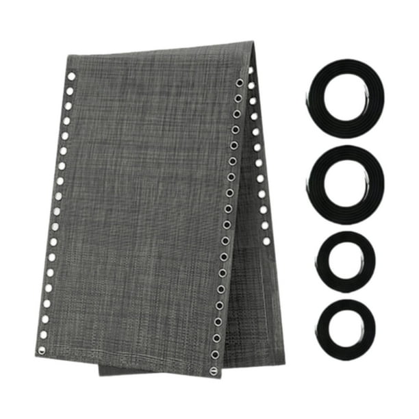 Silla de salón silla de reemplazo de tela accesorios de tela de tela de sofá piscina de la playa del césped de la alfombrilla de lagua tela reclinable gris