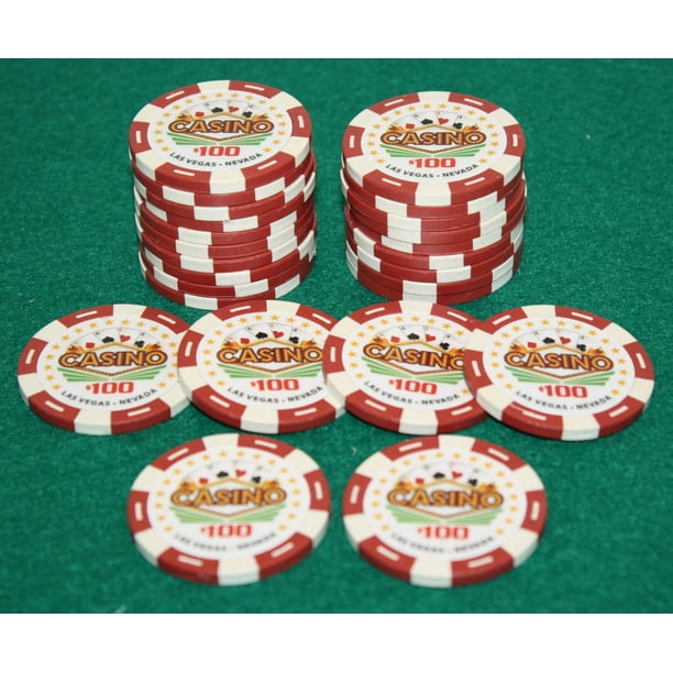 100 Pro Vegas Casino Chips *Super High Quality* Poker Chip 11.5 Grams