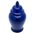 thumbnail image 4 of Red Lantern 18" Deep Blue Temple Jar, 4 of 7