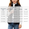 thumbnail image 4 of KICILVS Kids Puffer Vest Zip Up Quilted Sleeveless Jacket with Pockets Lightweight Warm Waistcoat for Winter Wear 4-15 Years, 4 of 9