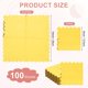 thumbnail image 3 of Uxcell 100Pack Servilletas de Papel de Cóctel con Borde Festoneado Dorado para Fiestas y Eventos[Amarillo], 3 of 6