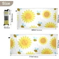 thumbnail image 4 of Bees and Yellow Flowers Beach Towel 30" x 60", Quick Dry Bath Towel Super Absorbent Lightweight Travel Towel for Beach Yoga Swim Sport Camping Holiday, 4 of 7