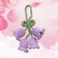 thumbnail image 1 of Colgantes de mini bolso Salvador colgante de flor de campana Violeta, 1 of 10
