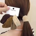 thumbnail image 5 of QHUDLV High Elastic Extra Wide Headband High Horsetail Hair Rope Hair Loop Headdre, 5 of 9
