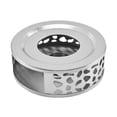 thumbnail image 1 of Honganda Tea Warmer, Hollow Out Stainless Steel Heater Tea Stand Candle Base, 1 of 6