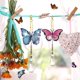 thumbnail image 2 of Art Craft Kit JeCuiK, juego de pintura con forma de mariposa y diamante, 6 unidades, 2 of 6