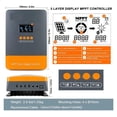 thumbnail image 5 of MPPT 60A Solar Charr Controller 12V 24V 36V 48V Auto Battery Charr Solar Panel Regulator, 5 of 7