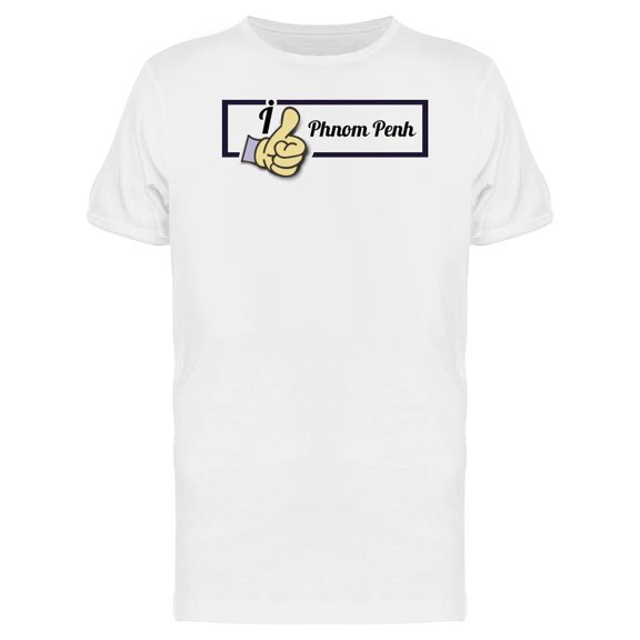 I Like Phnom Penh Thumbs Up Tee Men's -Image by Shutterstock
