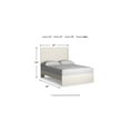 thumbnail image 6 of Signature Design by Ashley Stelsie Kids Full Panel Bed, White, 6 of 9