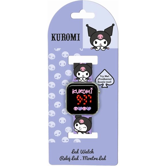 Sanrio Relogio LED Watch Kuromi