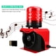 thumbnail image 4 of Sirena de bocina 12-24 V bocina de fuego industrial resistente al agua alarma de sirena altavoz de alarma de advertencia de sonido visual audible, 4 of 8