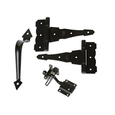 Stanley Hardware S824-334 CD1308 Decorative Gate Kit in Black
