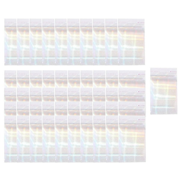 Cubierta protectora de lámina holográfica transparente de 50 piezas Zulema