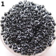 thumbnail image 3 of Ruanlalo 500Pcs 2mm Round Glass Seed Beads for DIY Bracelet Necklace Jewelry Making Craft Dark Purple 500pcs, 3 of 6