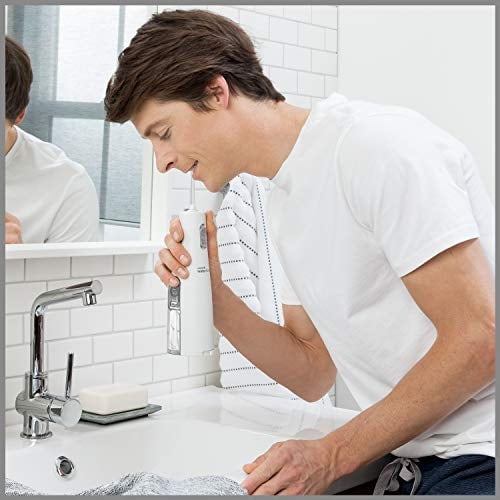 Waterpik Inalámbrico De Agua Flosser, Operado por Batería y Portátil para Viajes y Hogar, ADA Aceptado Cordless Express, Blanco WF-02 Waterpik Waterpik