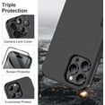 thumbnail image 5 of for iPhone 15 Pro Case with Screen Protector & Camera Cover 4-in-1 Full Body Hybrid iPhone 15 Pro Case Wallet Card Holder Shockproof Protective Phone Case for iPhone 15 Pro for Women Men, 5 of 14